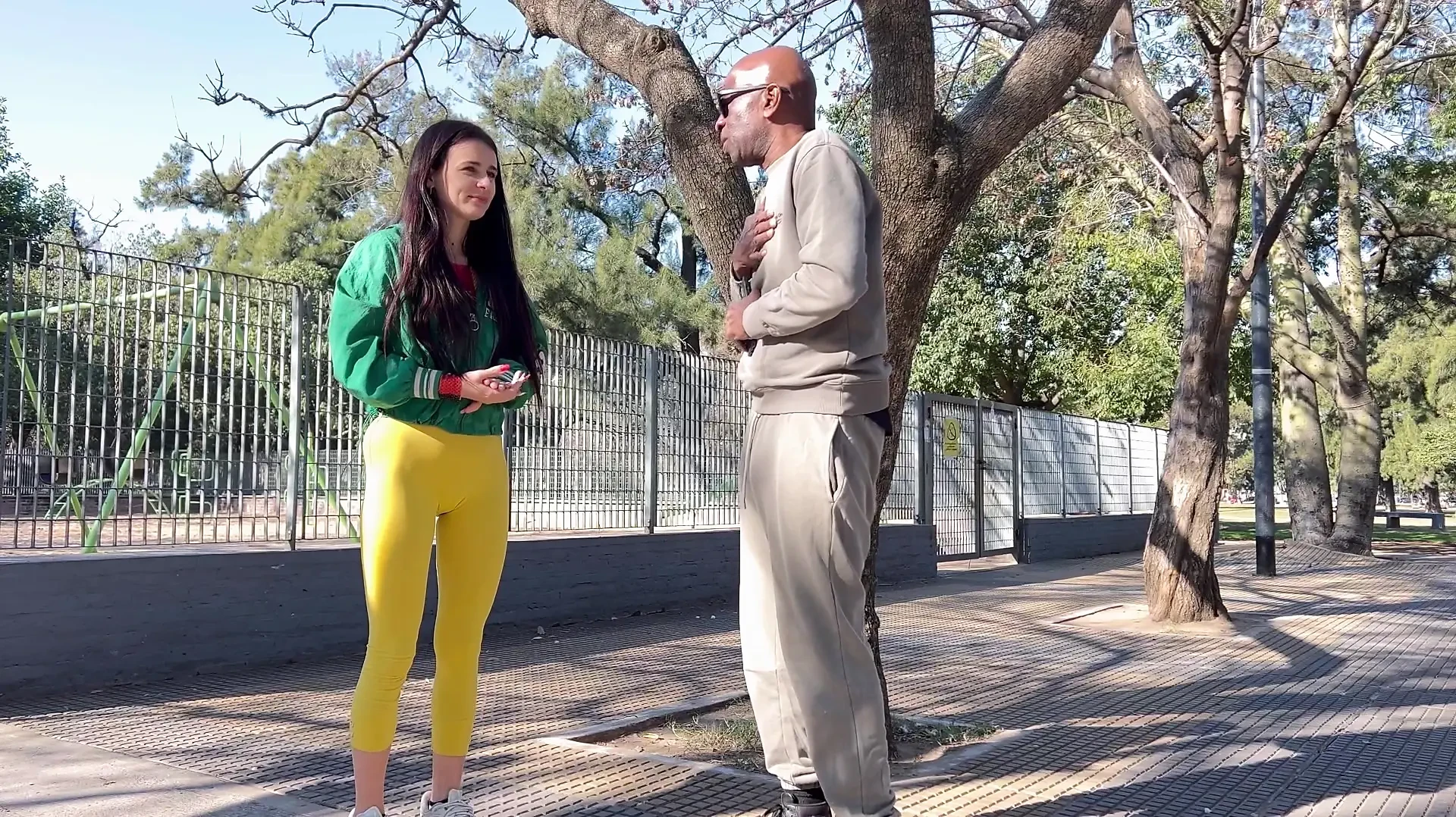 The black guy said he was a coach, but it turned out he just wanted to fuck me