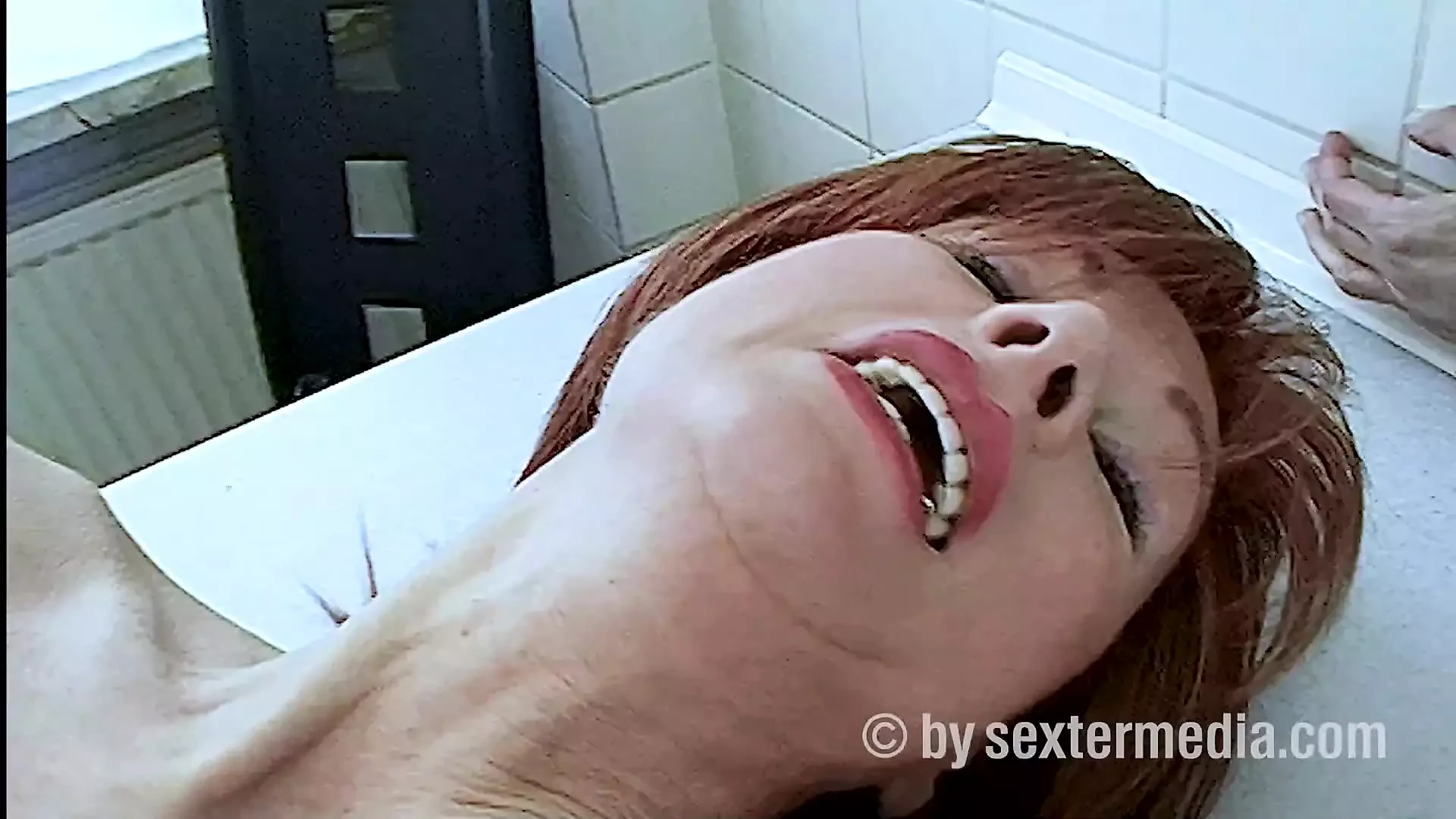 Redhead Sex Obsessed Tits MILF in Action