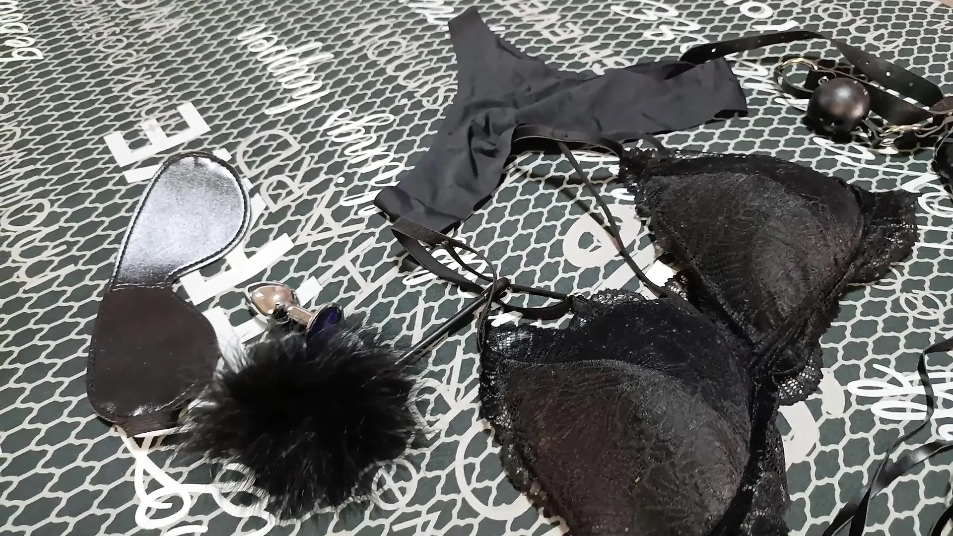 The stepmom thought that her father was fucking her. BDSM